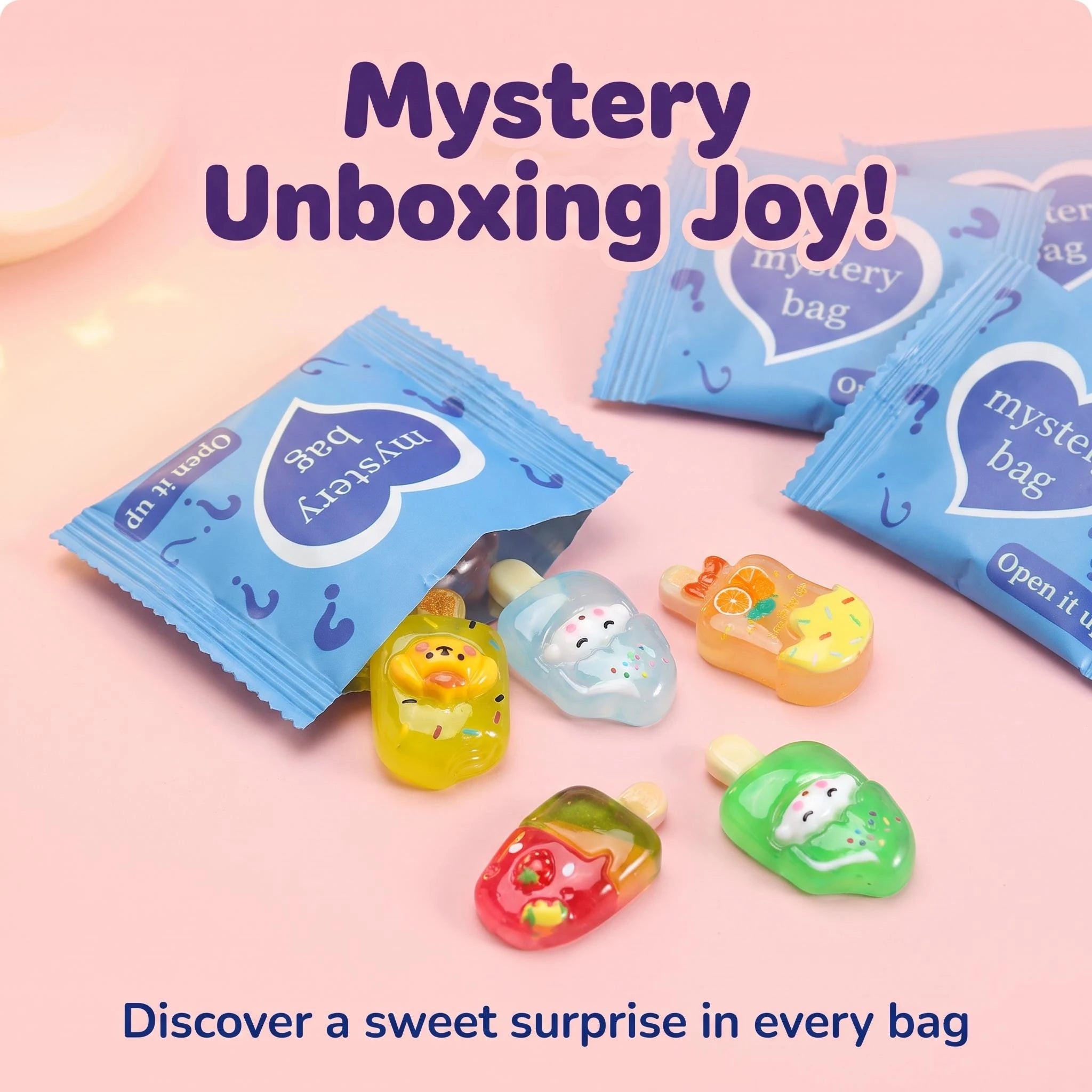 Mini Kawaii Cartoon Ice Cream Popsicle Blind Bags