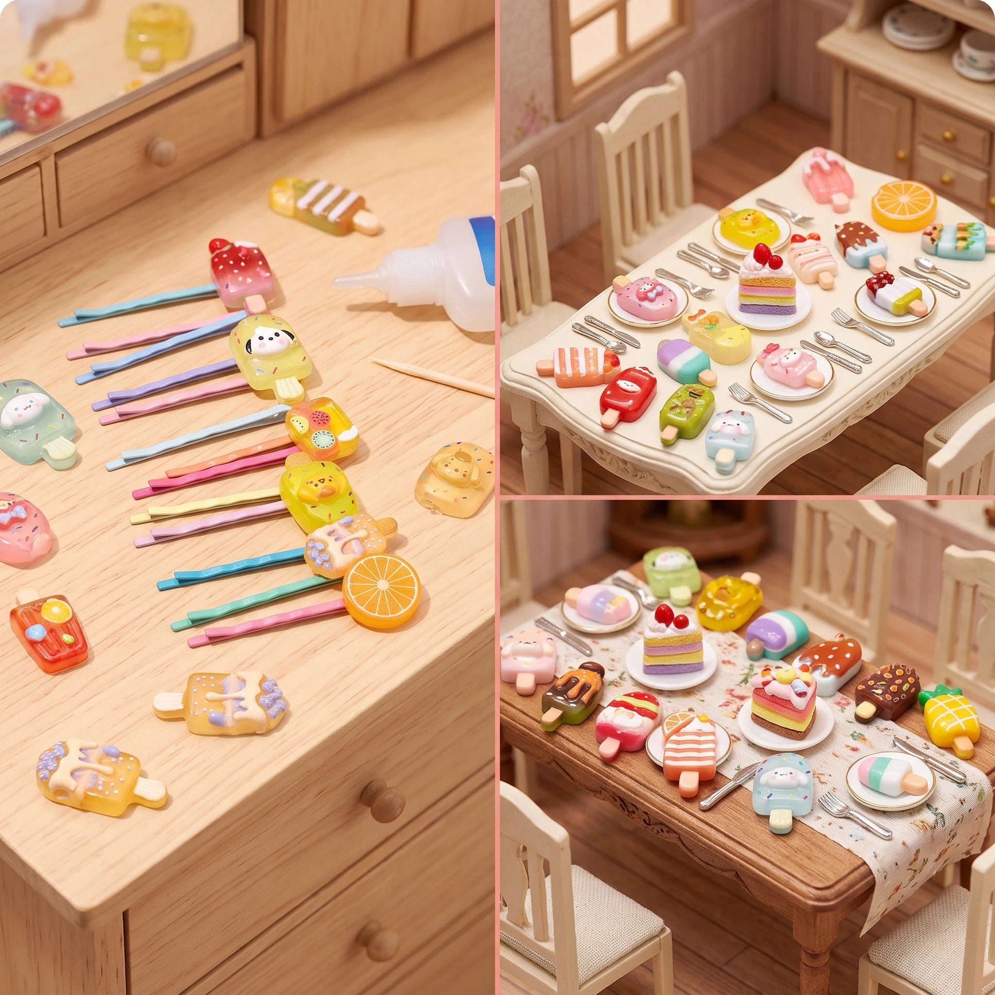 Mini Kawaii Cartoon Ice Cream Popsicle Blind Bags