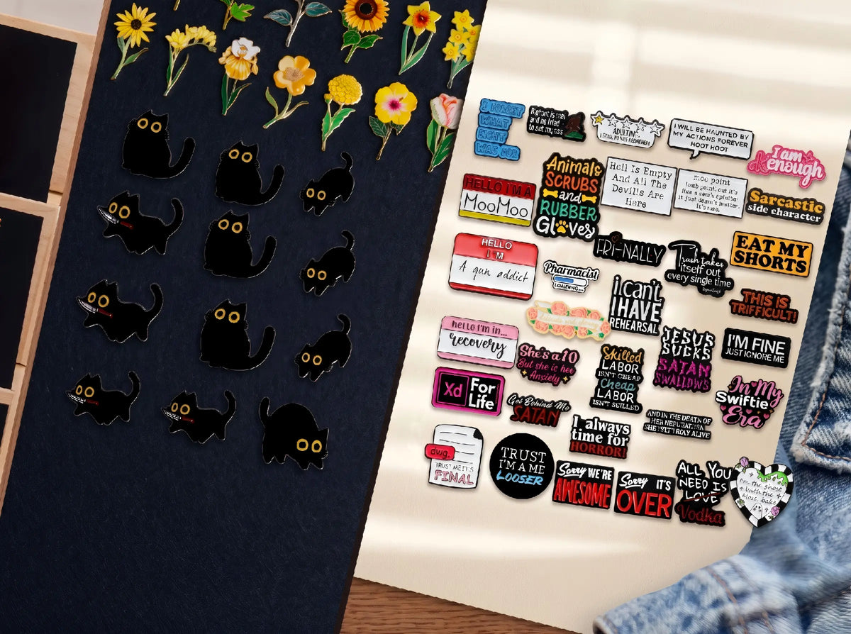 Something Different Pin Thetinyrelics | Unique Enamel Pins, Blind Boxes, & Creativ