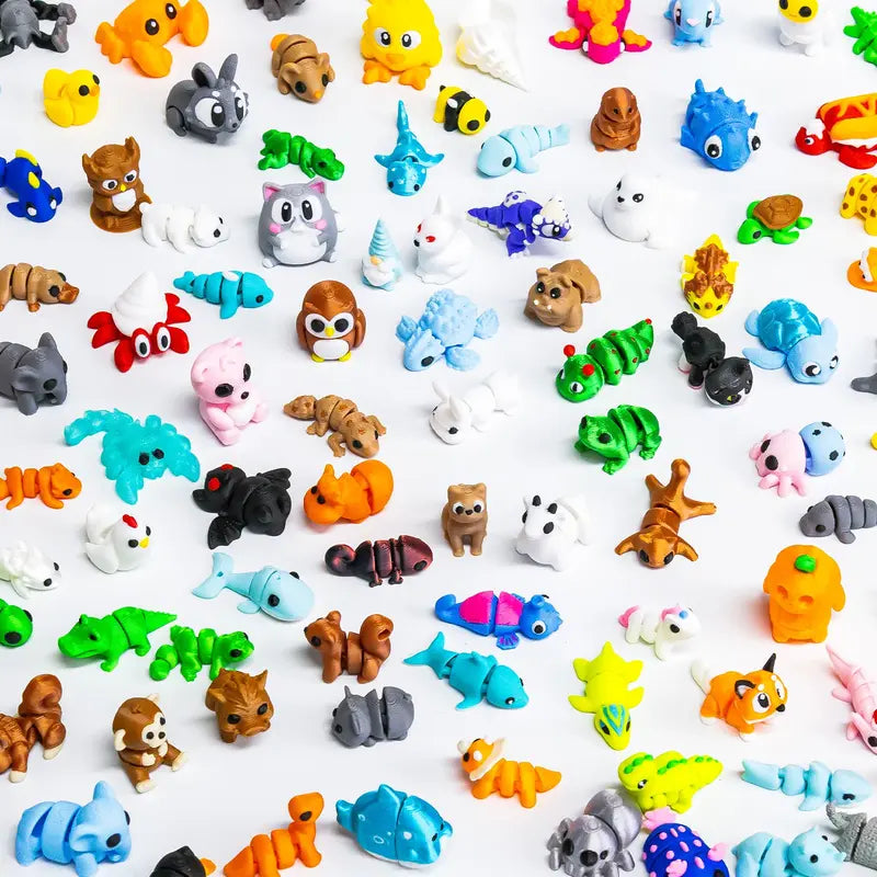 3D Printed Articulated Animal Blind Bags