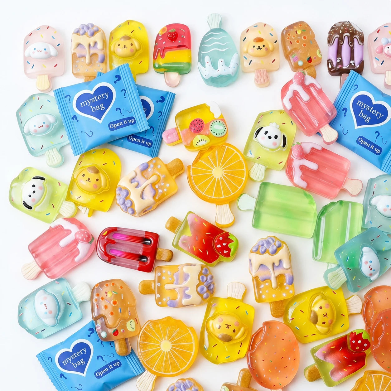 Mini Kawaii Cartoon Ice Cream Popsicle Blind Bags