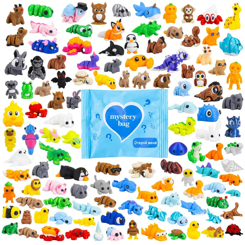 3D Printed Articulated Animal Blind Bags